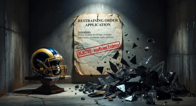 Rams wide receiver Puka Nacua accused of biting woman, antisemitic comments in rejected restraining order application