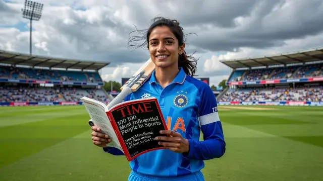 Smriti Mandhana Makes History With TIME 100 Most Influential Athletes Nod